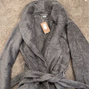 Coyuchi unisex cloud loom robe